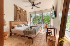 NHOA 209A Lux 2BR Condo Pool View in Aldea Zama